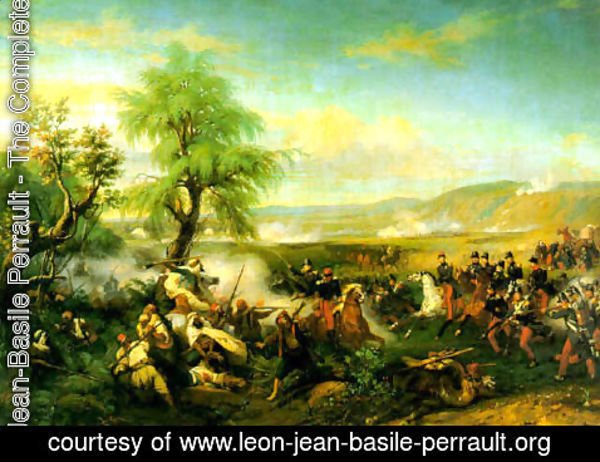 Leon-Jean-Basile Perrault - Combat de l'habra