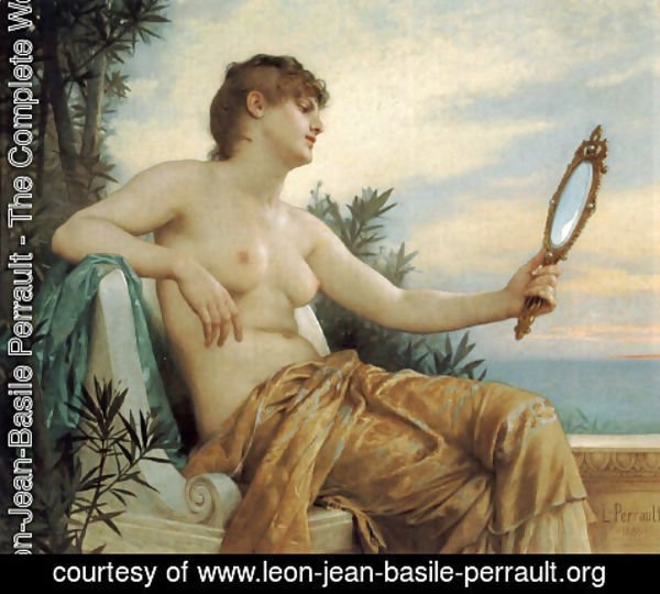 Leon-Jean-Basile Perrault - The Mirror 1866