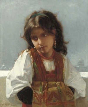 Leon-Jean-Basile Perrault - The Italian Girl