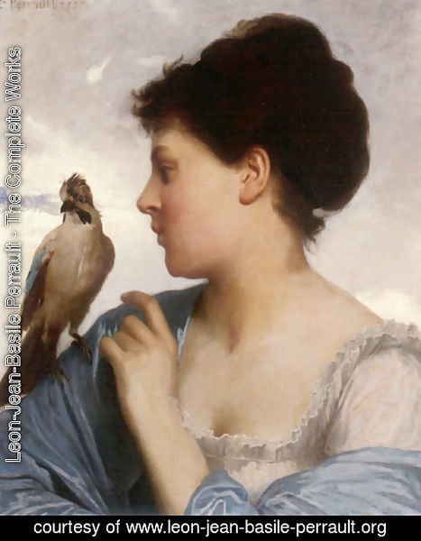 Leon-Jean-Basile Perrault - The Bird Charmer
