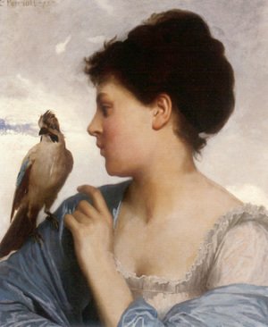 Leon-Jean-Basile Perrault - The Bird Charmer